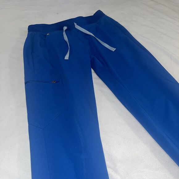 Figs Technical Collection Hospital Scrubs Pants (Women's X-Small) Blue XS Jogger - Picture 3 of 10